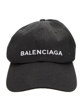 Balenciaga Logo Embroidered Baseball Cap